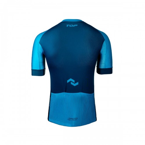 Men's cycling jersey Elastik Plus with short sleeves blue