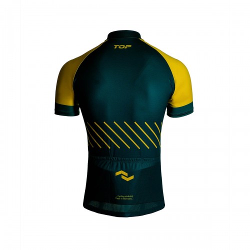 Cycle Jersey men's classic with short sleeves dark green
