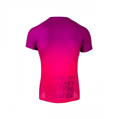 Klasic men's cycling jersey with short sleeves purple
